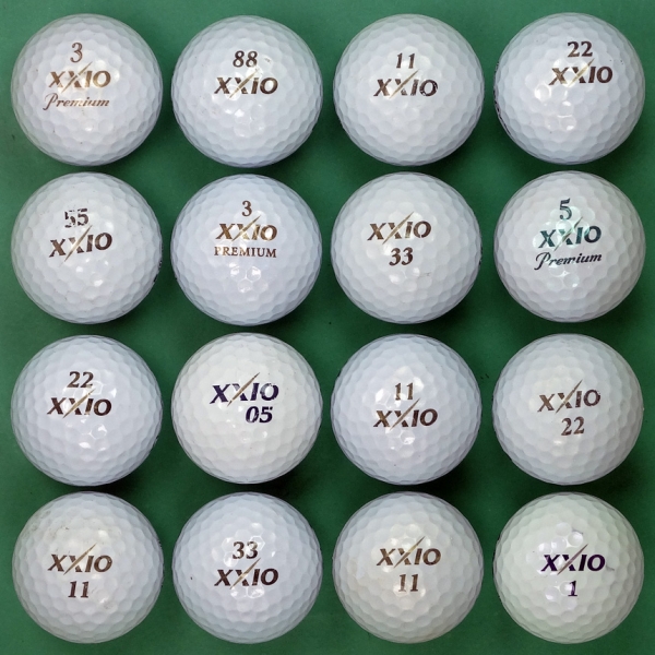 그린피플,던롭 젝시오 시리즈혼합 3피스 B+급 로스트볼 16개