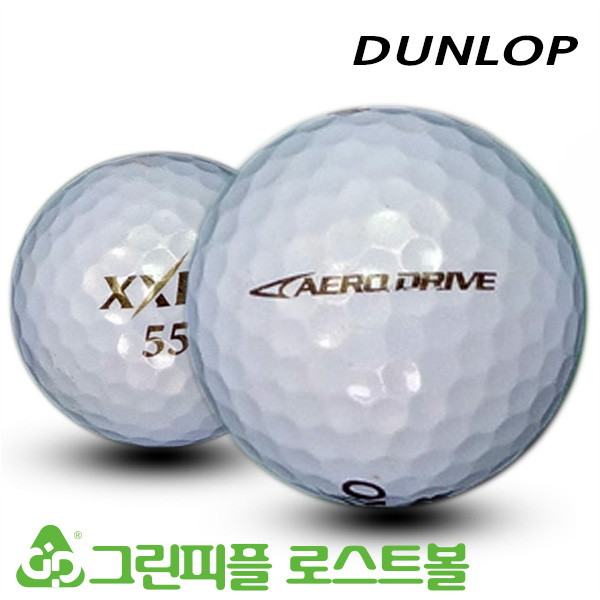 그린피플,던롭 젝시오 에어로 드라이버 3피스 B급 로스트볼 16개