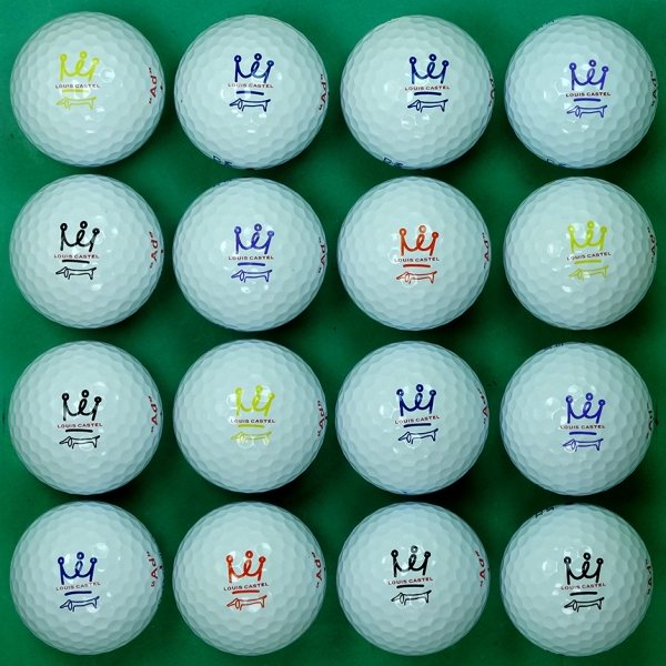 그린피플,루이까스텔 화이트 2피스 A급 로스트볼 16개