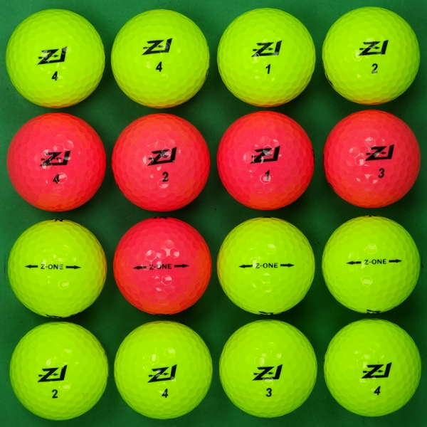 그린피플,제트원 컬러혼합 3피스 A-급 로스트볼 16개