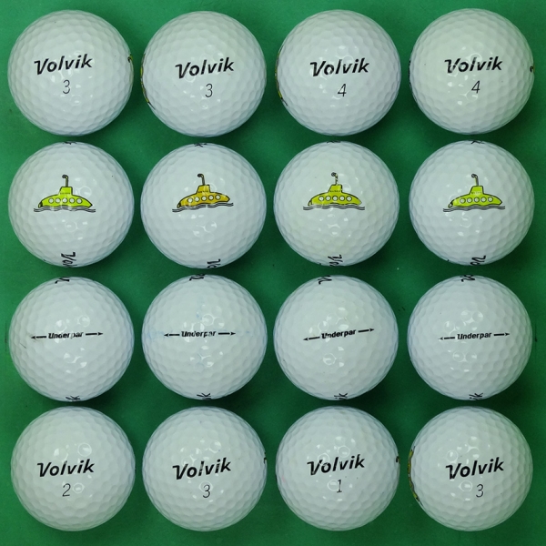 그린피플,볼빅 언더파 2피스 화이트 A급 로스트볼 16개