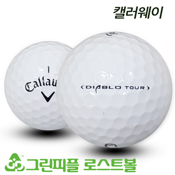 그린피플,캘러웨이 디아블로 투어 3피스 B급 로스트볼 16개
