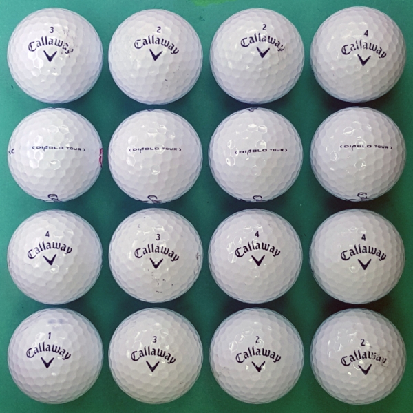 그린피플,캘러웨이 디아블로 투어 3피스 B급 로스트볼 16개