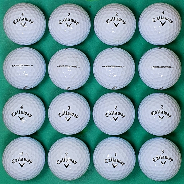 그린피플,캘러웨이 CXR 컨트롤 3피스 B급 로스트볼 16개