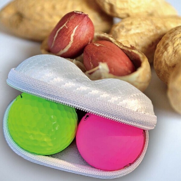 그린피플,버디79 땅콩 투볼 골프 볼주머니 2color
