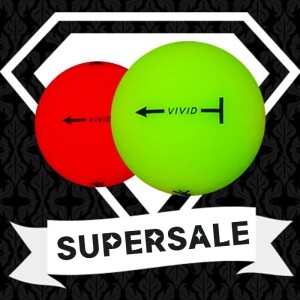 [SALE] 볼빅 VIVID (비비드) 무광 컬러혼합 3피스 A-급 로스트볼 32개(16개X2팩)