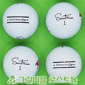 빅야드 세인트나인 Q9 화이트 3피스 A+급 로스트볼 16개