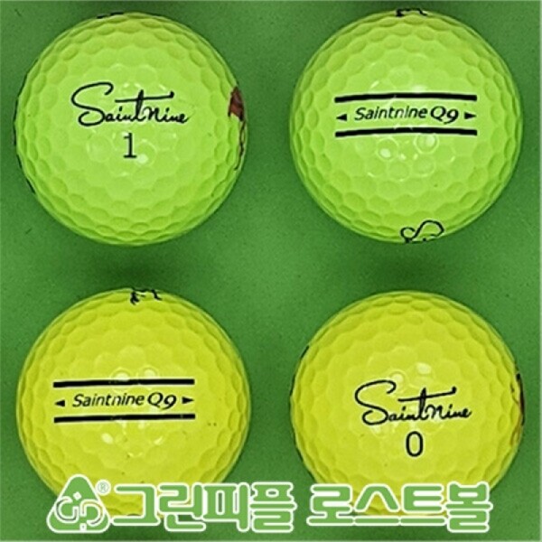 그린피플,빅야드 세인트나인 Q9 컬러혼합 3피스 B급 로스트볼 16개