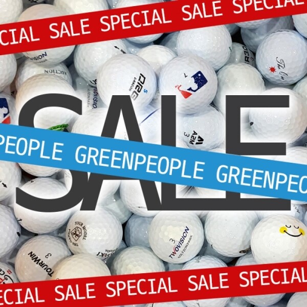 그린피플,[25% ↓ BIG SALE] 토탈브랜드 화이트 로스트볼 100개 셋트