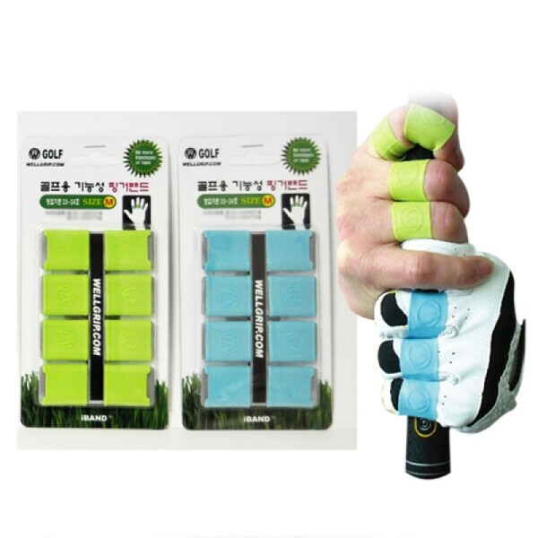 그린피플,골프 미끄럼 방지 손가락 보호 기능성 핑거밴드 (색상 랜덤)