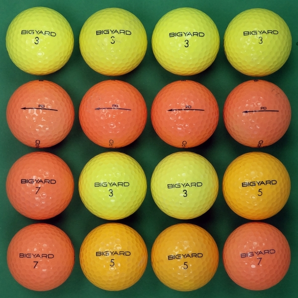 그린피플,[SALE] 빅야드 뉴 PD 컬러혼합 2피스 B+급 로스트볼 32개(16개X2팩)