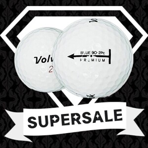 [SALE] 볼빅 블루 90 프리미엄 화이트 2피스 A급 로스트볼 32개(16개X2팩)