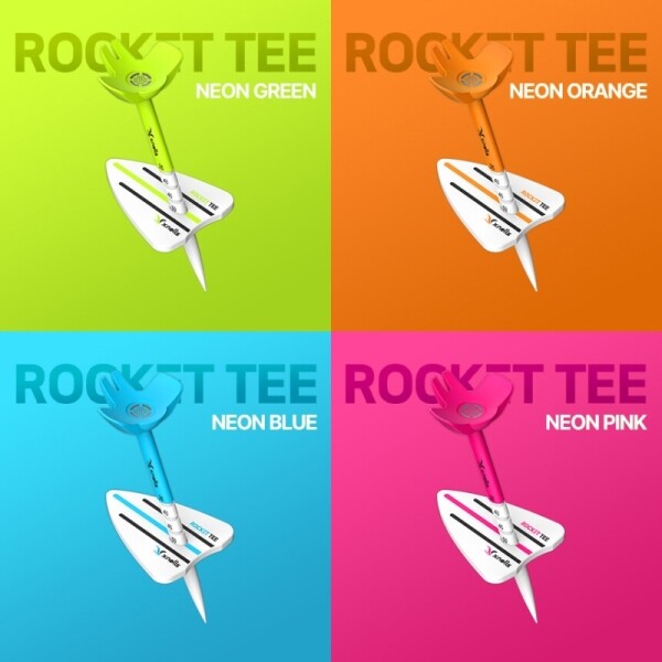 그린피플,엑스넬스 에이밍 높이조절 컨트롤 로켓 골프티 (1개/컬러랜덤)