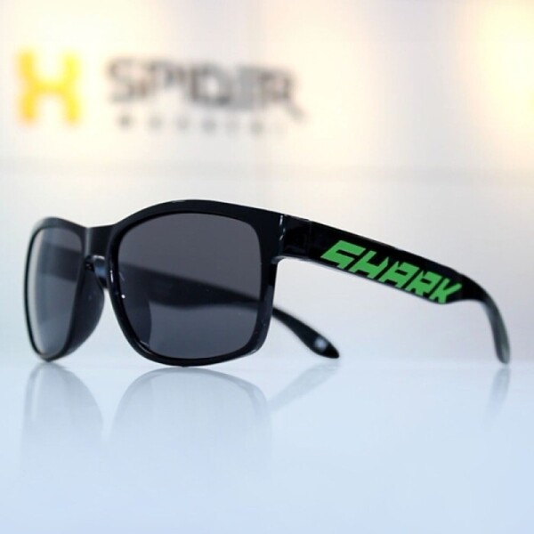 그린피플,스파이더 몬스터 P24 샤크액티브 스모크블랙 편광 그린로고