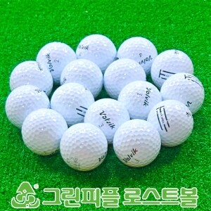 볼빅 TOUR V3 화이트 3피스 A급 로스트볼 16개