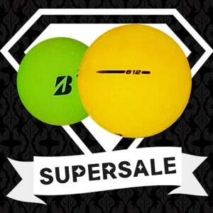 [SALE] 브리지스톤 E12 컨택트 컬러혼합 3피스 B+급 로스트볼 32개(16개X2팩)