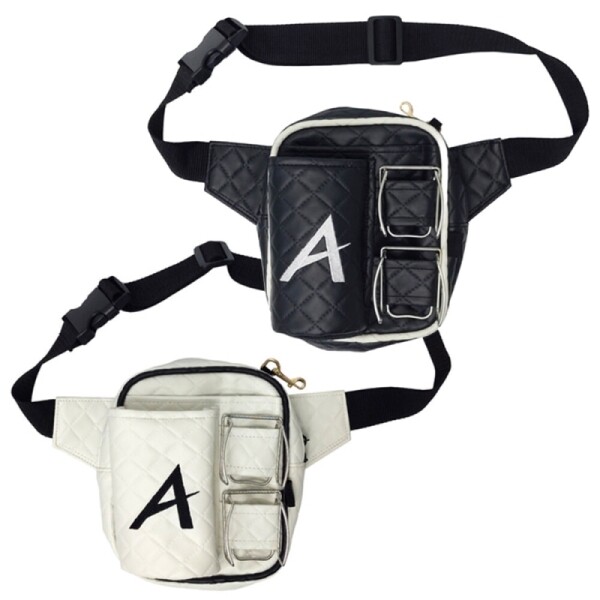 그린피플,그린피플 BARO 퀼팅 싱글 파크골프 힙색 파우치 2컬러