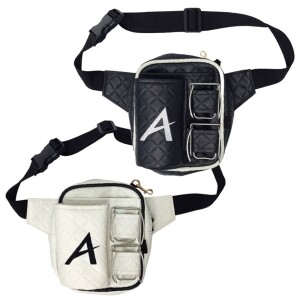 그린피플 BARO 퀼팅 싱글 파크골프 힙색 파우치 2컬러