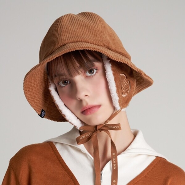 그린피플,그린피플 테크스킨 코듀로이 이어머프 버킷햇 2color