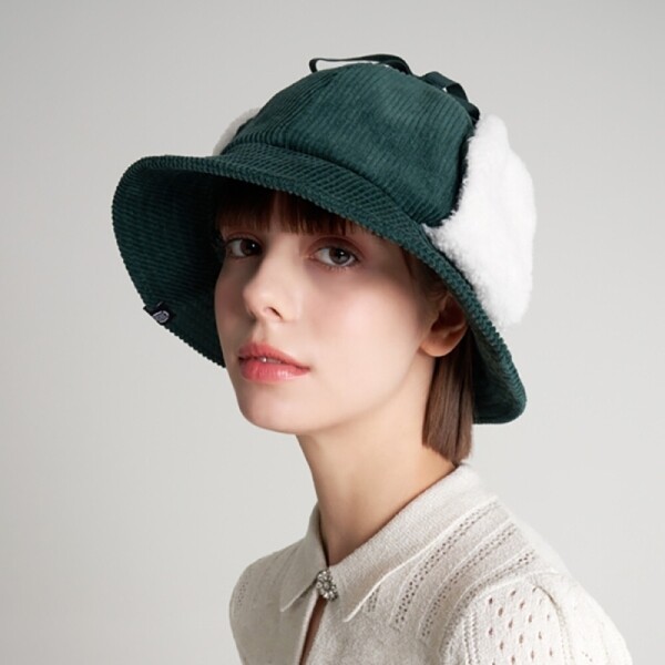 그린피플,그린피플 테크스킨 코듀로이 이어머프 버킷햇 2color