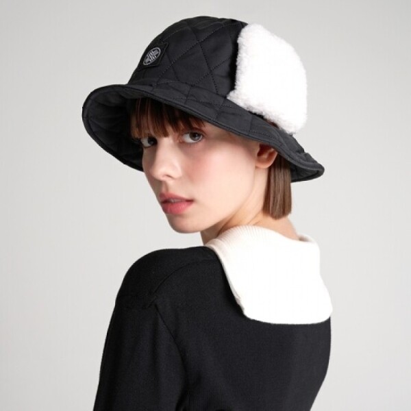 그린피플,그린피플 테크스킨 여성 패딩 이어머프 버킷햇 2color