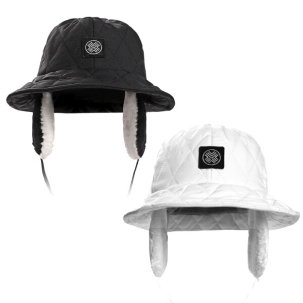 그린피플,그린피플 테크스킨 여성 패딩 이어머프 버킷햇 2color