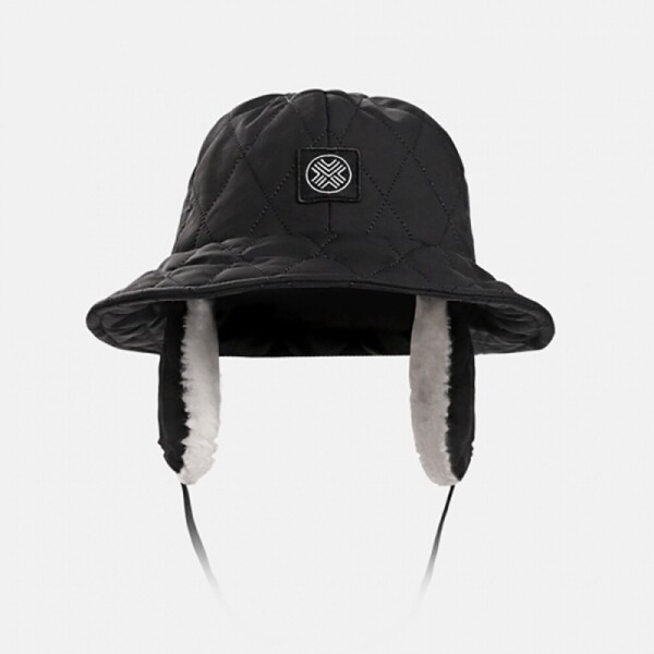 그린피플,그린피플 테크스킨 여성 패딩 이어머프 버킷햇 2color