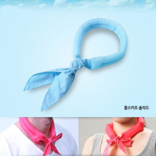 그린피플,엔릿 쿨 아이스 골프 스카프 솔리드