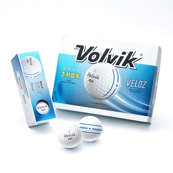 그린피플,[정품볼] 볼빅 벨로즈(VELOZ) 초저압축 고반발 골프공 3피스 1더즌(12구)