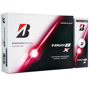 [정품볼] 브리지스톤 TOUR B X 코퍼레이트 컬러 에디션 3피스 화이트 (1dz 12구)