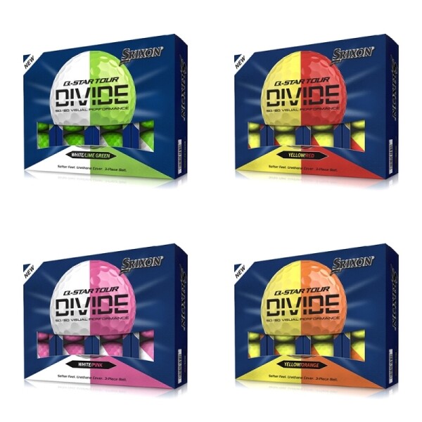 그린피플,정품볼 던롭 스릭슨 Q 스타 투어6 디바이드 1더즌(12구) 4컬러