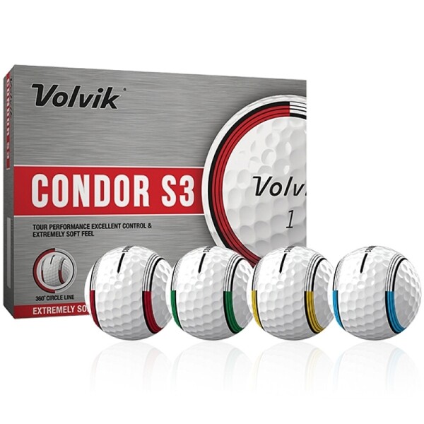 그린피플,[정품볼] 볼빅 NEW 콘도르 S3 / S4 우레탄 1더즌(12구)