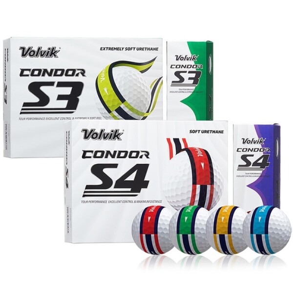 그린피플,[정품볼] 볼빅 콘도르 S3 / S4 우레탄 DL360 1더즌(12구)