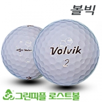 볼빅 툰(TOON) 화이트 2피스 B+급 로스트볼 16개