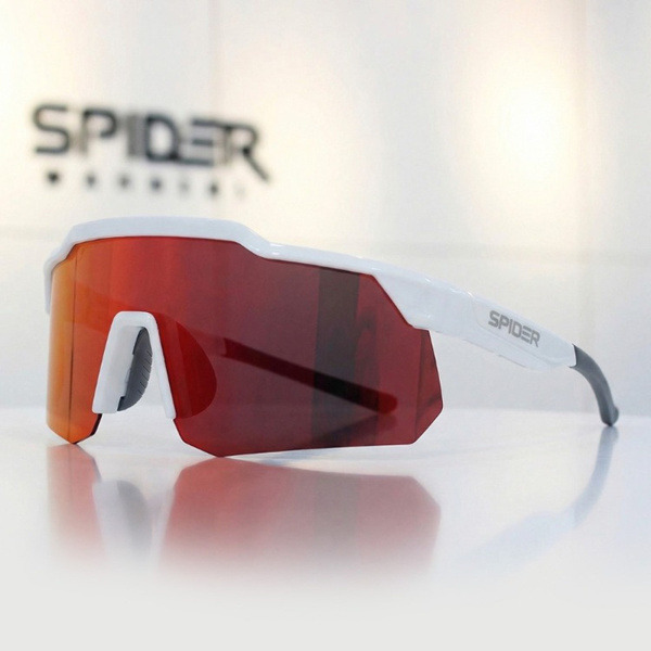 그린피플,스파이더 몬스터 P41 노바 편광 화이트&다크레드