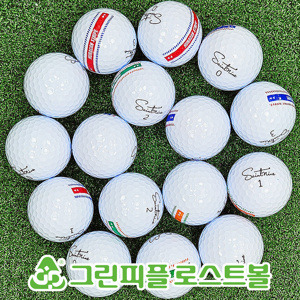 세인트나인 우라칸 스트라이프 화이트 3피스 B급 로스트볼 16개