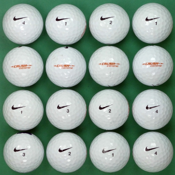 그린피플,나이키 크러시 익스트림 2피스 A-급 로스트볼 16개