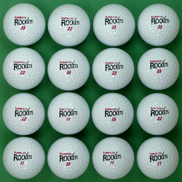 그린피플,카스코 뉴 로켓트 4피스 A+급 로스트볼 16개