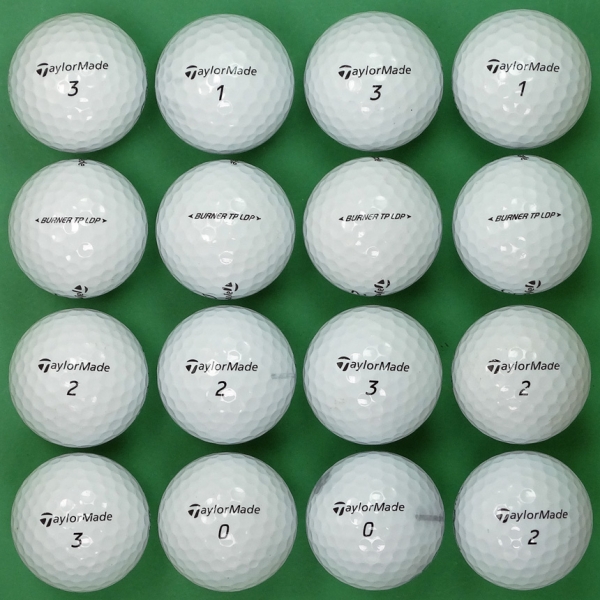 그린피플,테일러메이드 버너 TP LDP 3피스 A-급 로스트볼 16개