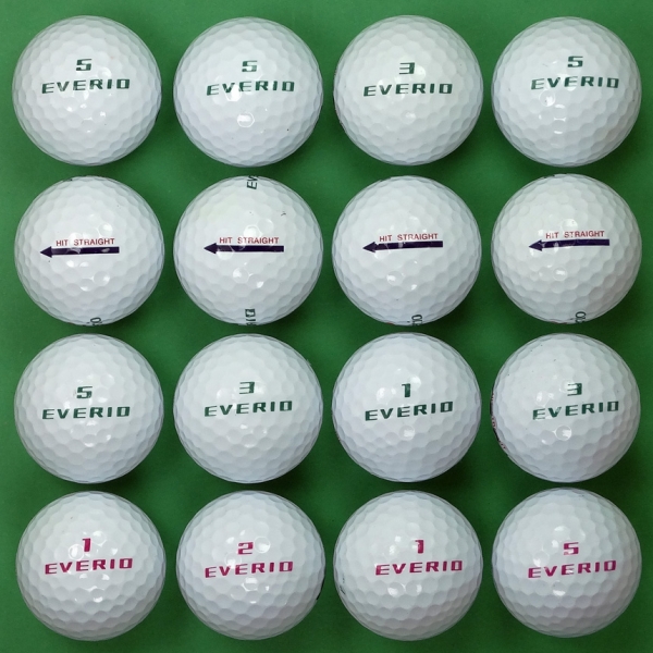 그린피플,던롭 에브리오 히트 스트레이트 3피스 A급 로스트볼 16개