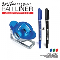 퍼팅업 3color 골프 볼라이너+펜2개 (색상랜덤) 필드용품