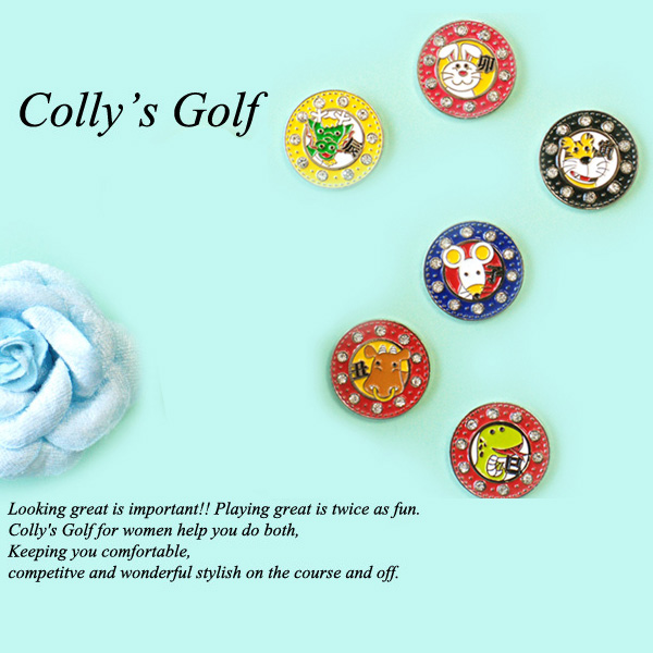 그린피플,콜리스 십이지 동물 시즌 S5(쥐,소,호랑이,토끼,용,뱀) 볼마커 필드용품