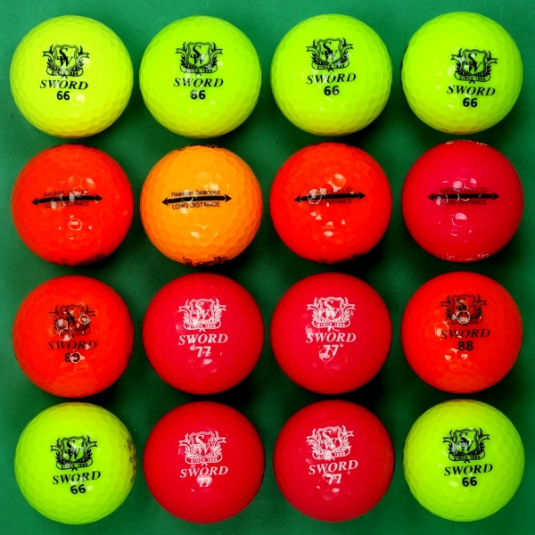 그린피플,카타나 스워드 컬러혼합 3피스 B+급 로스트볼 16개