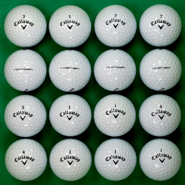 그린피플,캘러웨이 CXR 파워 2피스 A급 로스트볼 16개